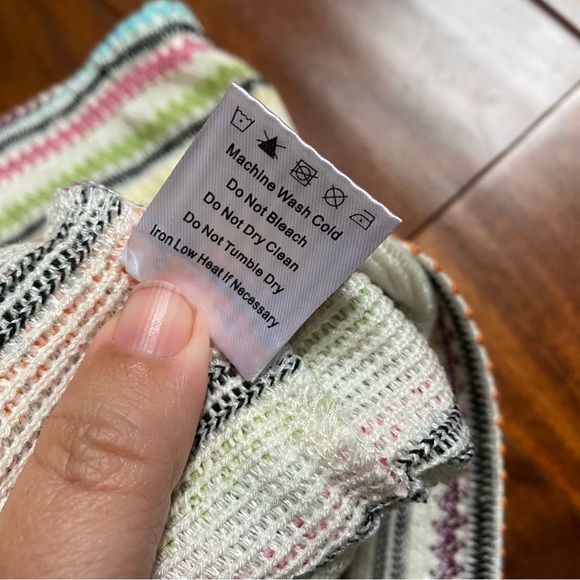 Colorful Striped Two-Piece Set - Picture 10 of 10